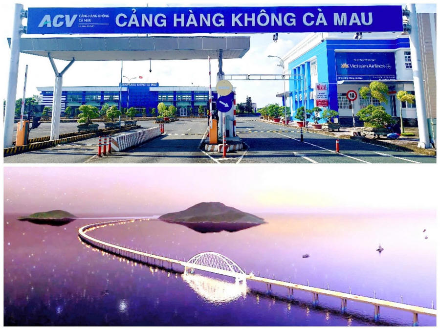 Hình thành các tuyến du lịch trọng điểm gắn với phát triển hạ tầng giao thông trong bối cảnh mới, như Cảng hàng không Cà Mau, tuyến cao tốc Cà Mau – Đất Mũi và cầu vượt biển ra đảo Hòn Khoai.