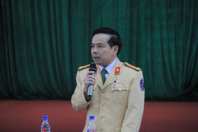 Thượng tá Võ Hồng Quang - Trưởng phòng CSGT tỉnh Thừa Thiên Huế.