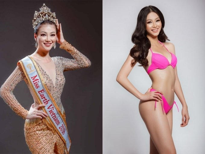 Tân Hoa hậu Trái đất 2018 sinh năm 1994 tại Bến Tre. Người đẹp cao 1m72, nặng 51kg với số đo 3 vòng 90-58-94.
