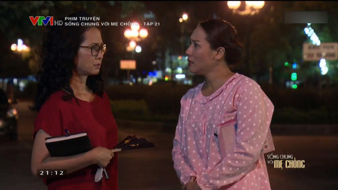 Sau vài lời của cô hàng xóm, bà Phương đã nghĩ lại về chuyện vợ chồng con trai ra ở riêng.