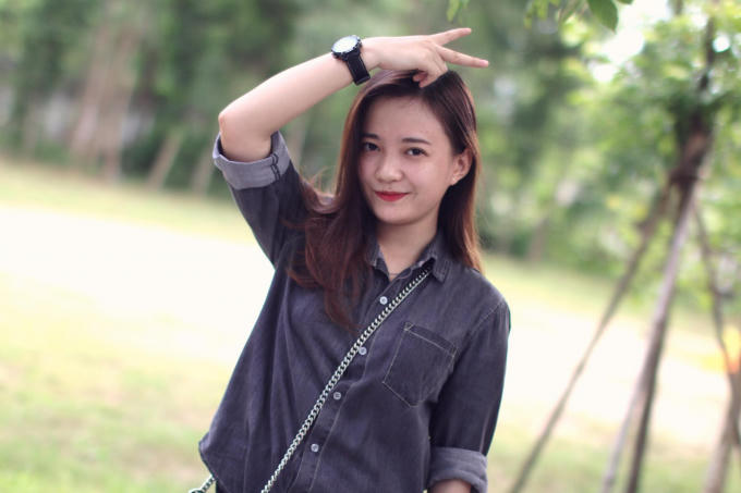 Nữ sinh viên báo chí Huế khiến dân mạng