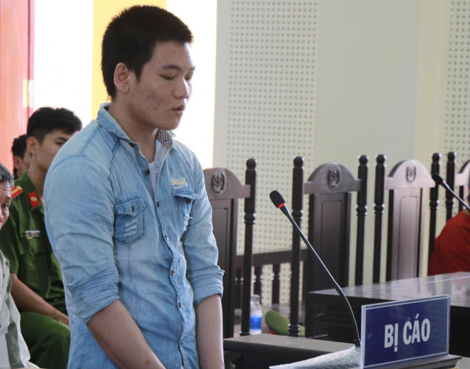 Lý Thành Đạt tại phiên xét xử ngày 28/5.