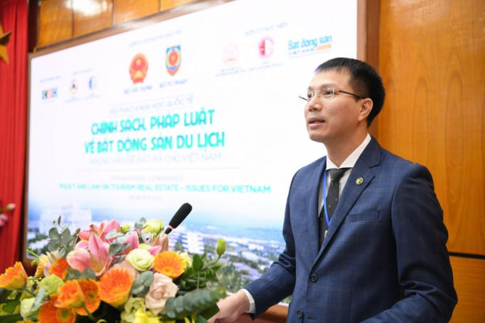 TS Đoàn Trung Kiên - Hiệu trưởng trường Đại học Luật Hà Nội.