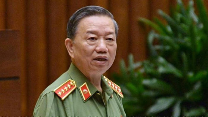 Đại tướng Tô Lâm, Bộ trưởng Bộ Công an.