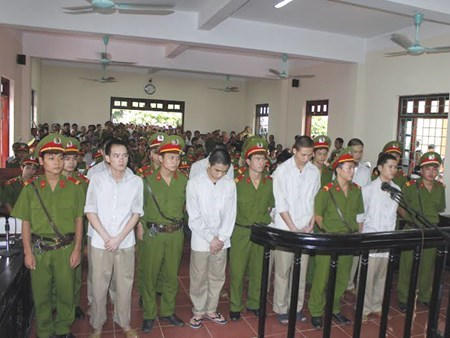 Vụ án "quan tài diễu phố" đã được đưa ra xét xử nhiều lần.