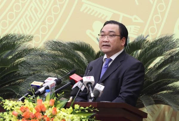 Bí thư Hà Nội Hoàng Trung Hải.