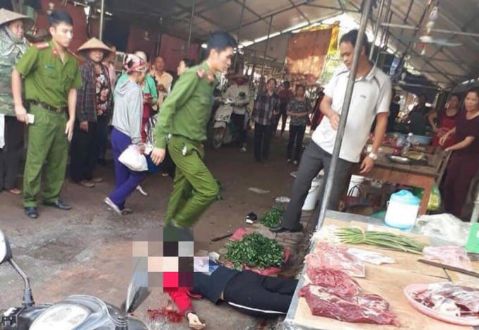 Hiện trường sự việc trên.
