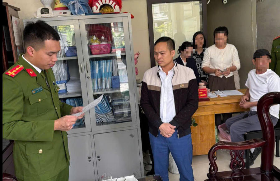 Đối tượng Nguyễn Văn Hải, Giám đốc Trung tâm công tác xã hội Hải Hà đã bị bắt tạm giam. (Ảnh: Công an tỉnh Quảng Ninh)