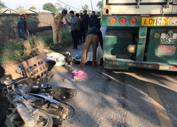 Lực lượng chức năng nhanh chóng có mặt tại hiện trường