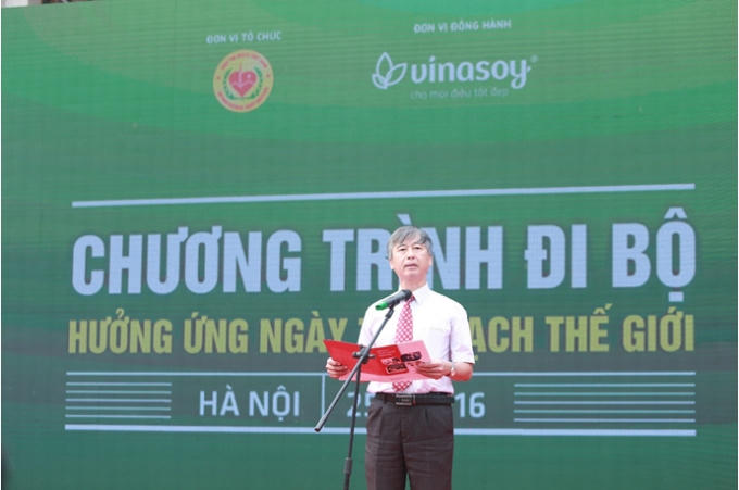Nhằm khởi đầu cho các nỗ lực phòng chống căn bệnh tim mạch vô cùng nguy hiểm, Vinasoy đồng hành cùng Viện tim mạnh hướng ứng ngày sức khỏe thế giới.