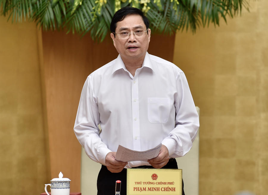 Thủ tướng chính phủ Phạm Minh Chính. Ảnh Internet