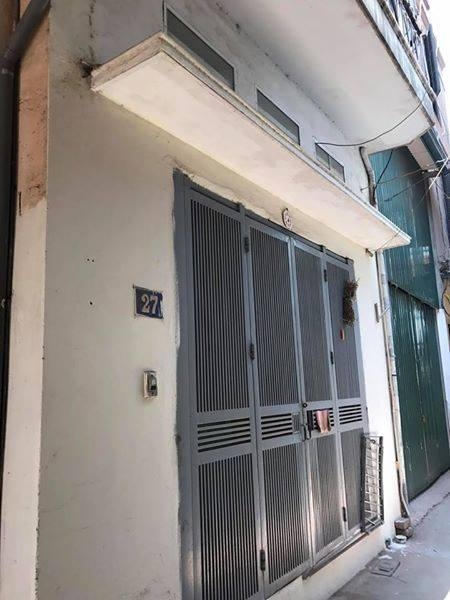 Hướng cửa chính của căn nhà vuông, đẹp.
