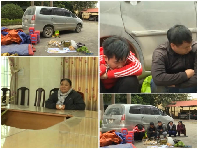 5 đối tượng trong sới bạc bị bắt giữ