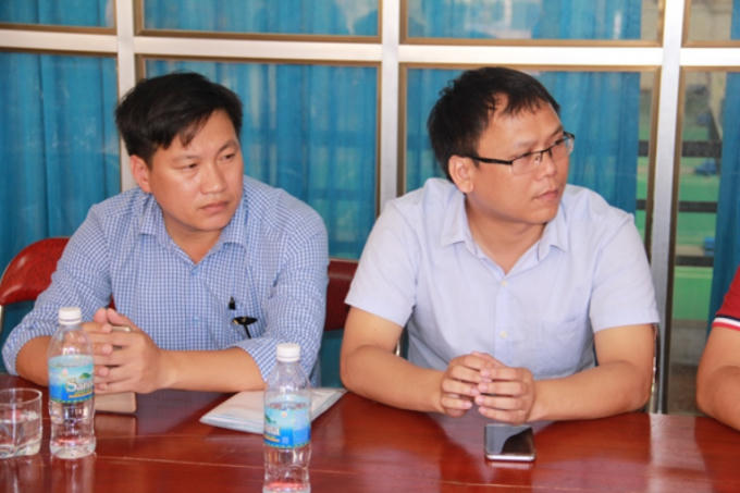 Đại diện đội chủ nhà Liên quân báo chí Nghệ An