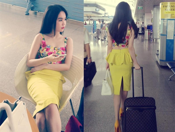 Trông cô lúc nào cũng quyến rũ và xinh đẹp.