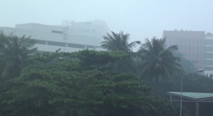 M&ugrave; kh&ocirc; bao phủ S&agrave;i G&ograve;n