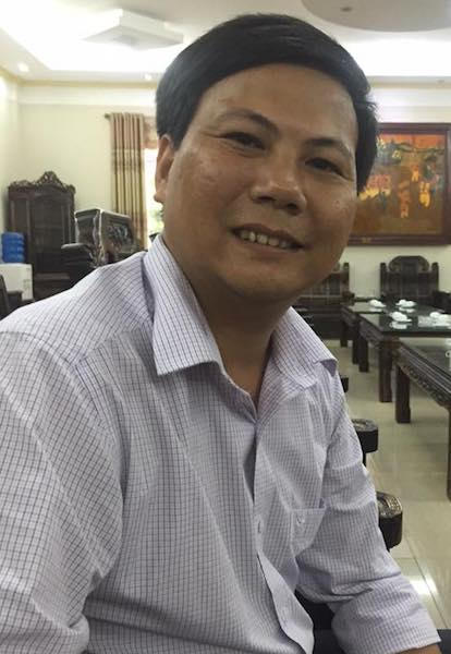 Ông Lương Đình Giáp, người được bổ nhiệm làm Phó Phòng Giáo dục và đào tạo huyện Yên Dũng.