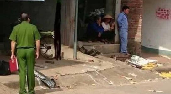 Hiện trường vụ tai nạn tại Phú Thọ