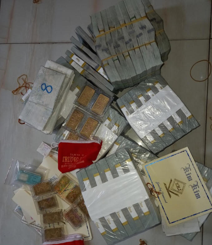 Tang vật của vụ án.