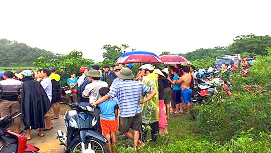 Khu vực xảy ra vụ án.
