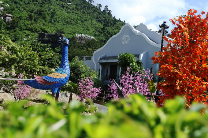 Khung cảnh tuyệt đẹp tại Núi Thần Tài trong Lễ hội giao lưu văn hóa Việt - Hàn.