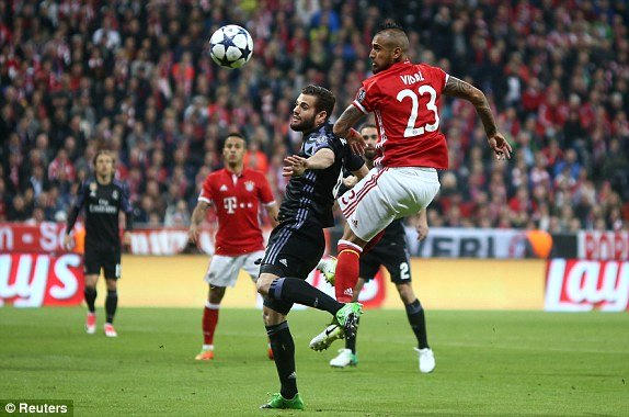 Hiệp một là của Bayern.