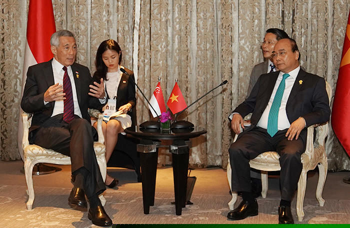 Thủ tướng Nguyễn Xuân Phúc tiếp Thủ tướng Lý Hiển Long theo đề nghị của phía Singapore