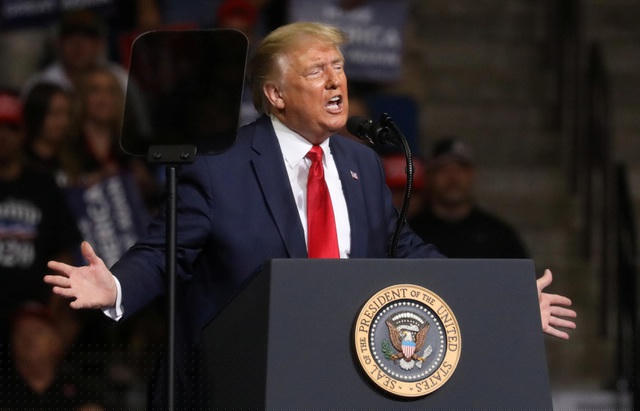 Tổng thống Mỹ Donald Trump (Ảnh: Reuters)