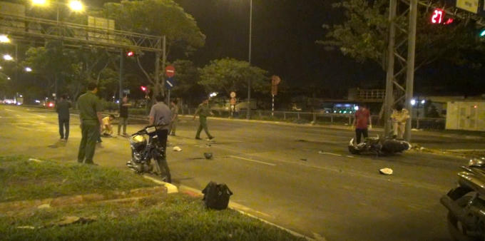 Đã có 2 người bị thương nặng sau va chạm