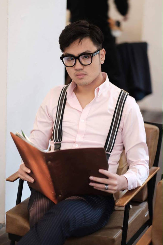 Anh Nguyễn Hồng Quân, người đã tặng cậu sinh viên nghèo chiếc balô mới và viết câu chuyện này.