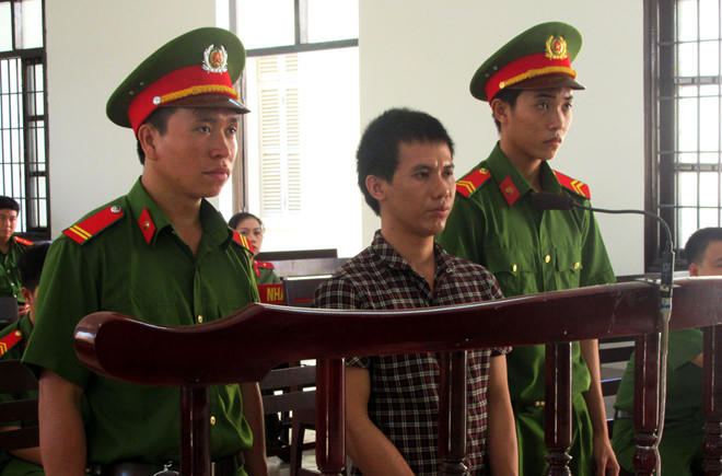 Lê Văn Cường tại tòa. (Ảnh: Zing.vn)