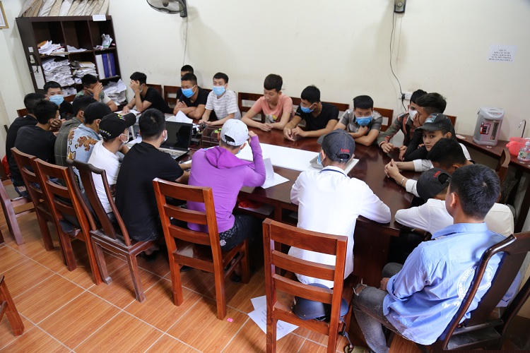 Nhóm đối tượng bị công an triệu tập