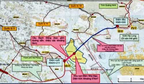 Mặt cầu Bạch Đằng hơn 7.000 tỷ đồng bị lún, võng