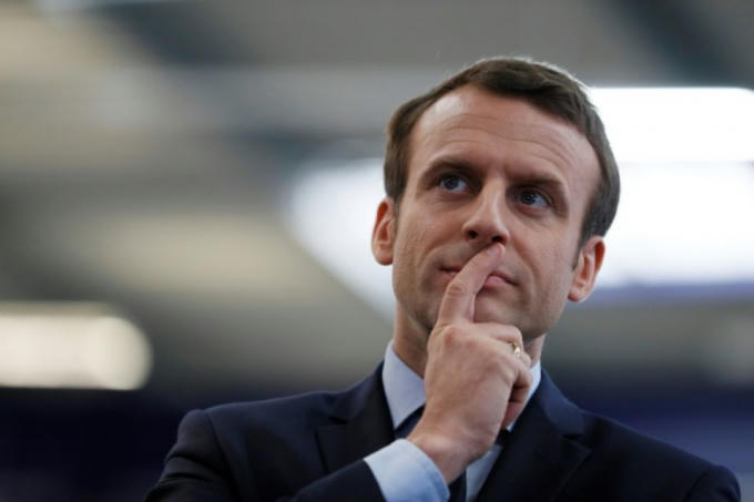 T&acirc;n Tổng thống Ph&aacute;p Emmanuel Macron.