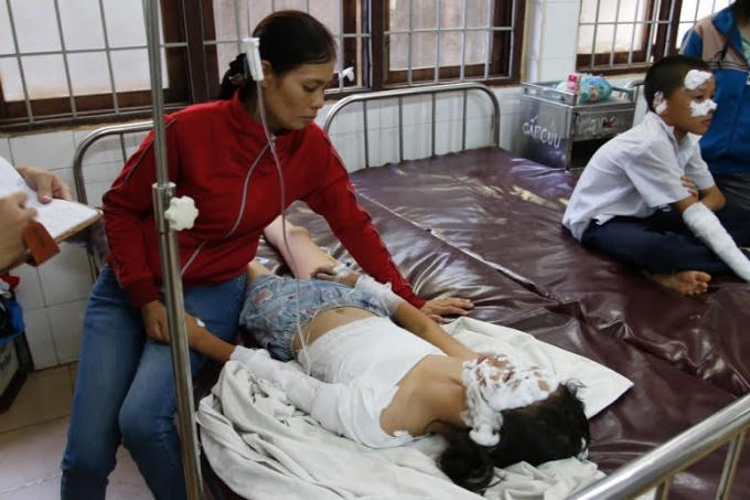 Cơ quan chức năng đang điều tra nguyên nhân vụ nổ.
