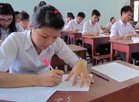 Số thí sinh dự thi chỉ để xét tốt nghiệp là 32%. (Ảnh minh họa)