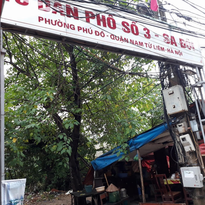 Tổ dân phố số 3 Sa Đôi.