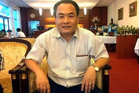 Bị can Trần Đức Trung, nguyên Chủ tịch Hội đồng thành viên Trung tâm Hỗ trợ người nghèo trong phát triển nông thôn mới