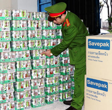 Số nước ngọt bị thu giữ ngày 16/12.