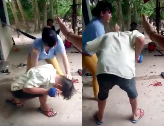 M&acirc;u thuẫn vợ chồng, vợ