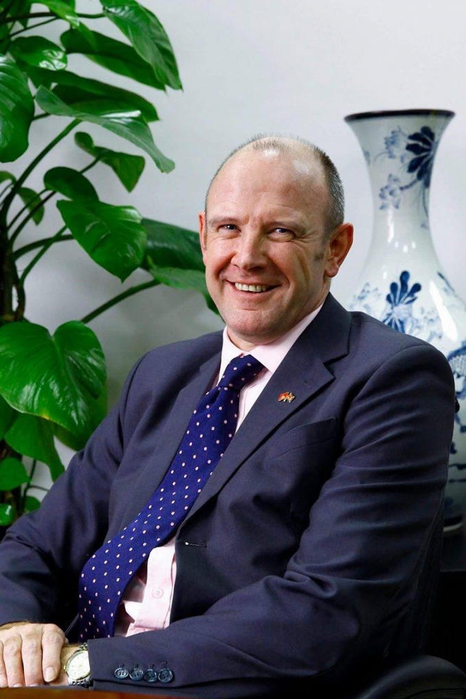 Ông Mark Sayer, Hiệu trưởng Trường Quốc tế BVIS Hà Nội.