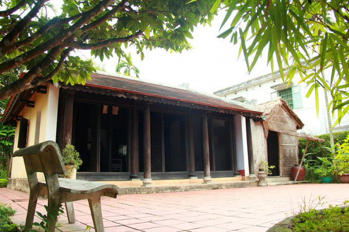 Ngôi nhà số 112 tại đường Mai Thúc Loan, nơi cả gia đình Người đã sống trong thời gian đầu khi tới Huế.