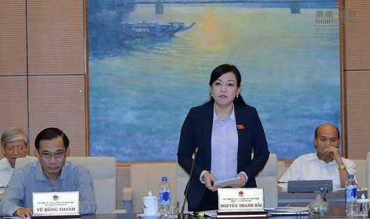 Trưởng ban D&acirc;n nguyện Nguyễn Thanh Hải: &ldquo;Giao cấp ph&oacute; giải quyết kiến nghị của cử tri l&agrave; chưa thể hiện hết tr&aacute;ch nhiệm của cấp trưởng&rdquo;.