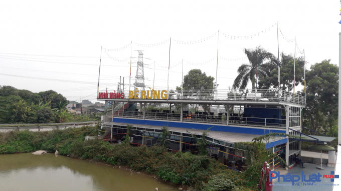 Một số nhân viên tại đây cho biết, nhà hàng phục vụ chuyên các món nhậu, rượu, bia và cafe, giải khát.