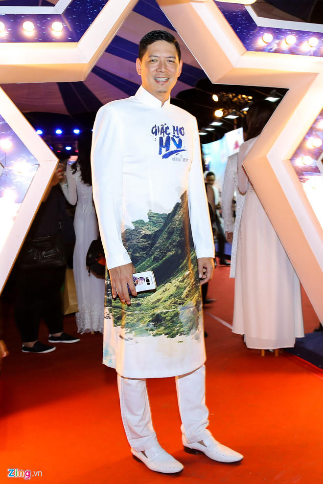 Bình Minh dự ra mắt phim sau ồn ào ảnh tình cảm với Trương Quỳnh Anh. Ảnh: Nguyễn Thành.