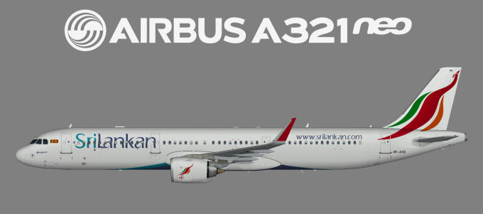 Srilanka Airlines có đuôi máy bay với logo hình con công cách điệu với ba màu đỏ, xanh lá cây và da cam. Ẩn đằng sau logo này là câu chuyện thần thoại của Srilanka về một cỗ máy biết bay, Dandumonara Yanthra, có hình thù giống một con công.