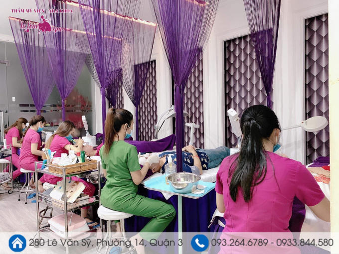 59Đông đảo khách hàng tìm đến làm đẹp tại TMV Lọ Lem.