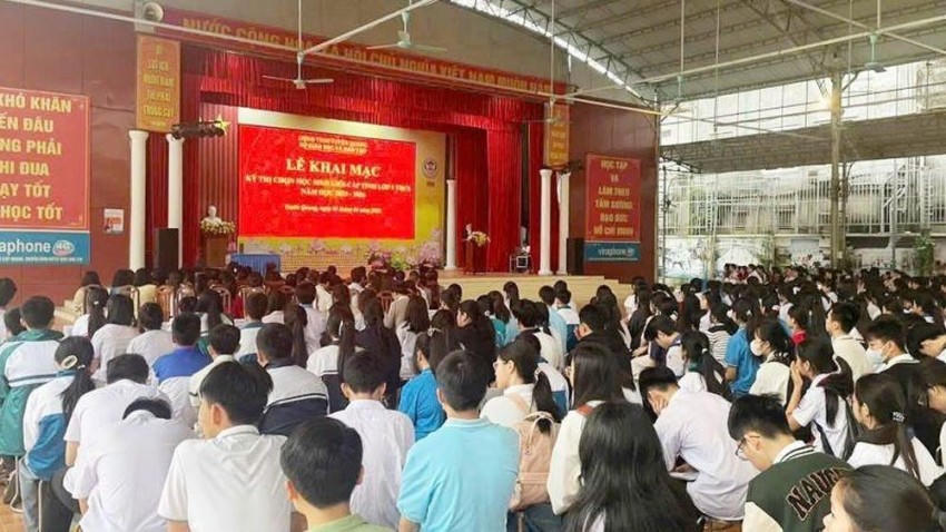 Tuyên Quang khai mạc kỳ thi chọn học sinh giỏi cấp tỉnh năm học 2025 - 2026.