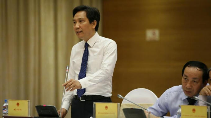 Thứ trưởng Bộ Nội vụ Trần Anh Tuấn. (Ảnh: Lê Anh Dũng)