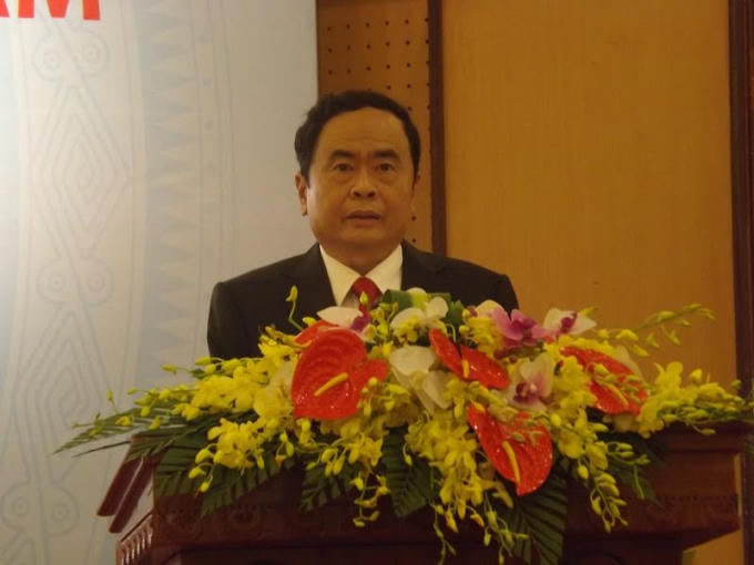 Tân Chủ tịch Ủy ban T.Ư MTTQ Việt Nam Trần Thanh Mẫn.
